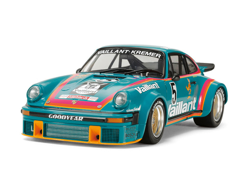 タミヤ、プラモデル「1/24 ポルシェ 934 ターボ RSR ヴァイラント」を3