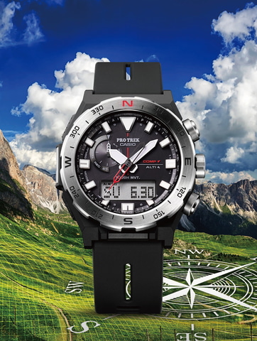 カシオPRO TREKに2つの新作、コンパス特化や消臭素材バンド - Impress
