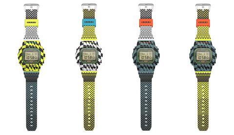 MY G-SHOCKに大胆な色と模様 FACETASMコラボ - Impress Watch