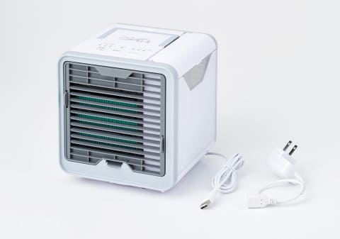 USB対応パーソナルクーラー「ここひえ」アウトドアやペットの暑さ対策