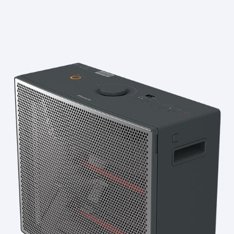 ダイキン、体を芯から温める遠赤外線ハイブリッドセラムヒート - 家電