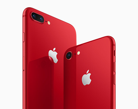 iPhone 8、iPhone 8 Plusに新色「(PRODUCT)RED」登場 - ケータイ Watch