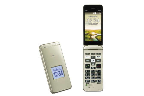 au、4GLTEケータイ「かんたんケータイ KYF41」を3月5日発売 - ケータイ