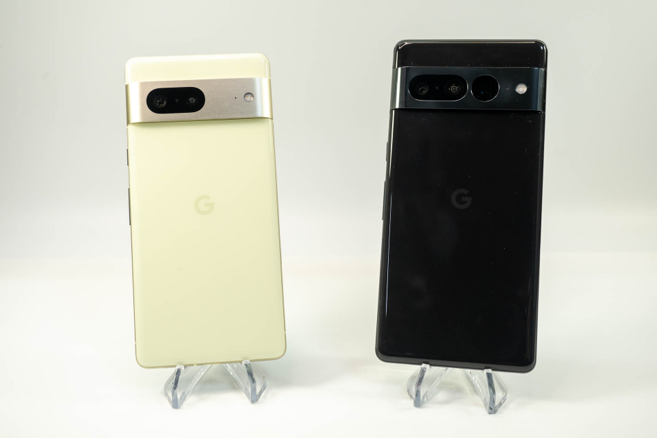 Google渾身のフラッグシップ「Pixel 7/7 Pro」、実機の仕上がりを