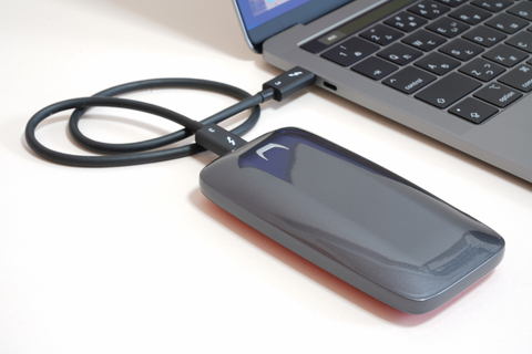 レビュー】Thunderbolt 3接続ポータブルSSD「Samsung Portable SSD X5