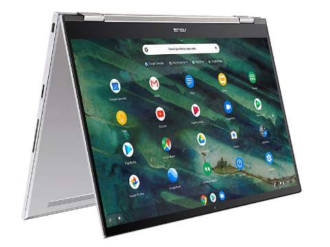 ASUS、Comet Lake採用で1.15kgの14型Chromebook - PC Watch