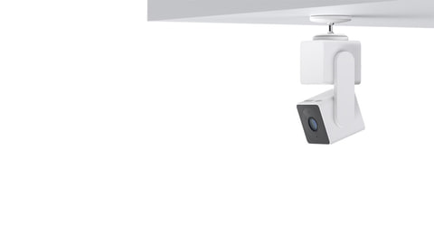 首振りで自動追尾、IP65防水にも対応したネットワークカメラ「ATOM Cam