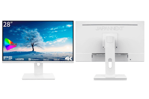 JAPANNEXT、モニター新製品3機種。28型4K/31.5型WQHD/32型フルHD - PC
