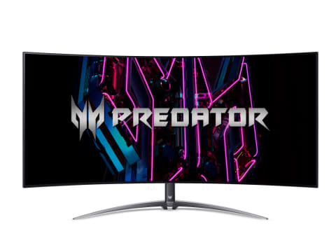 有機ELで44.5型のウルトラワイドゲーミングモニター。240Hz/0.03msの