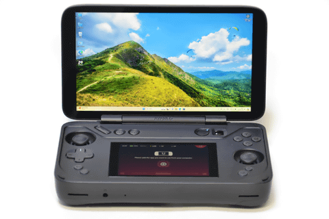 Hothotレビュー】「ニンテンドーDS」っぽい2画面携帯型ゲーミングPC