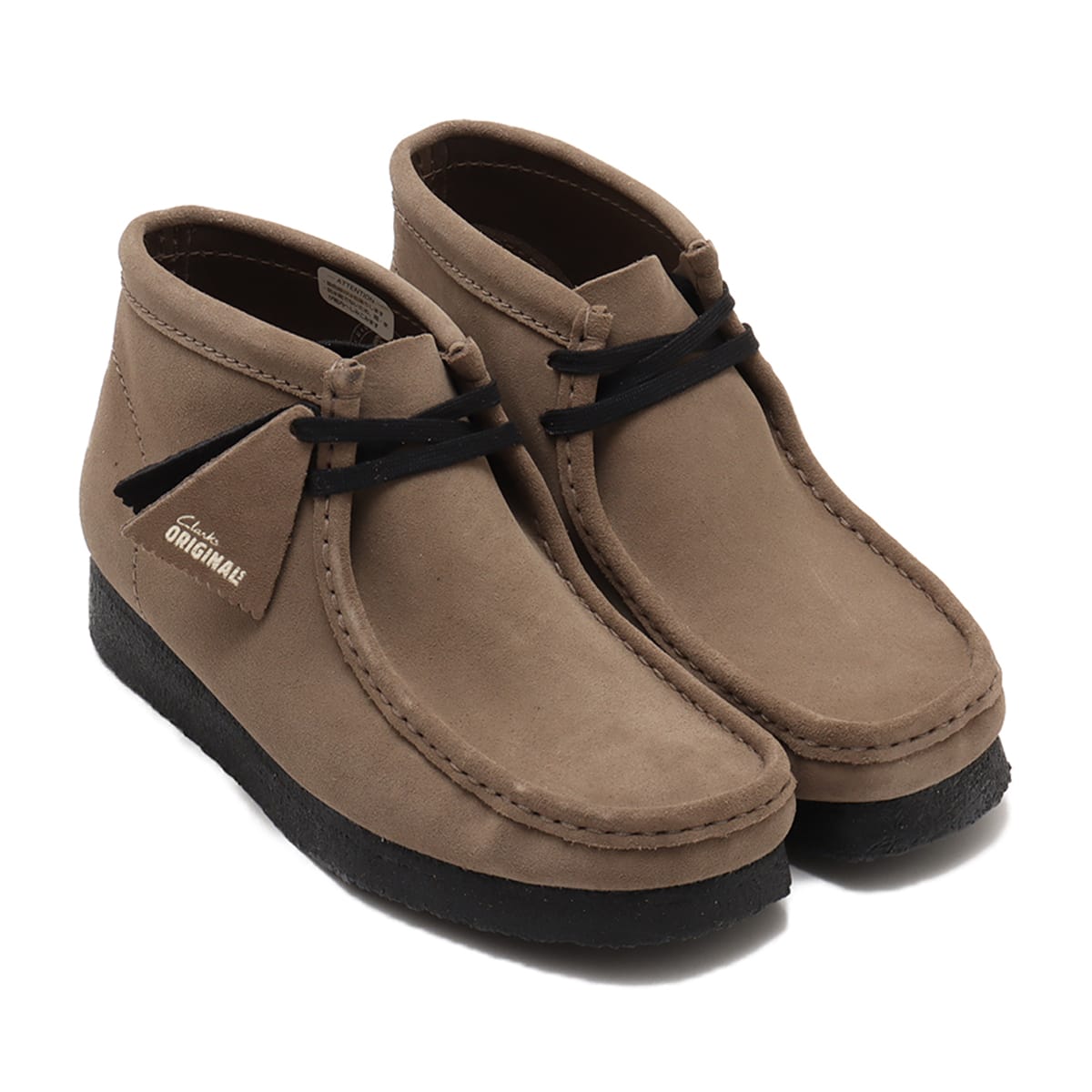 CLARKS Wallabee Boot Dark Grey Sde Dark Grey Sde （クラークス