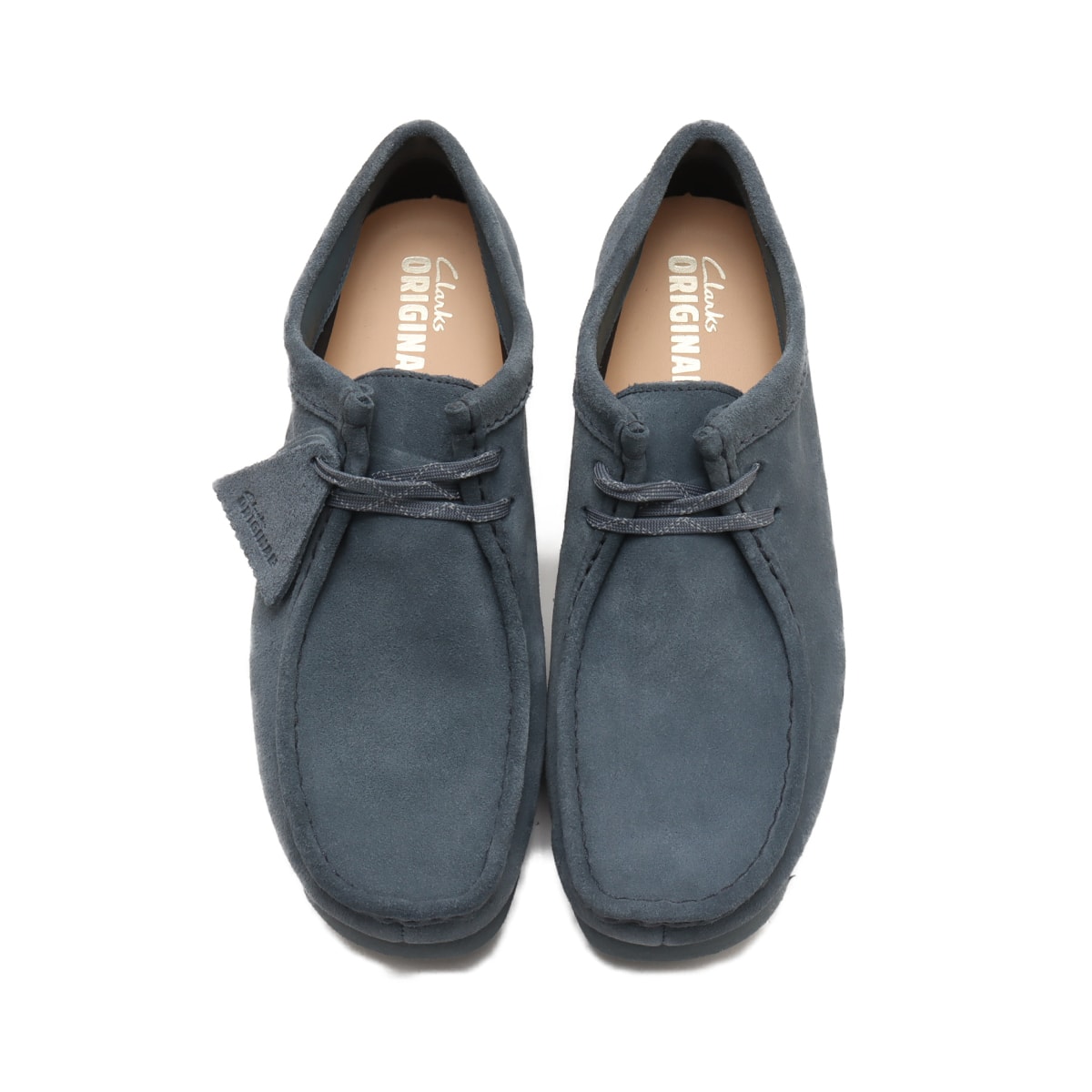 CLARKS Wallabee GTX Blue/Grey Sde 24SP-I（クラークス ワラビー GTX