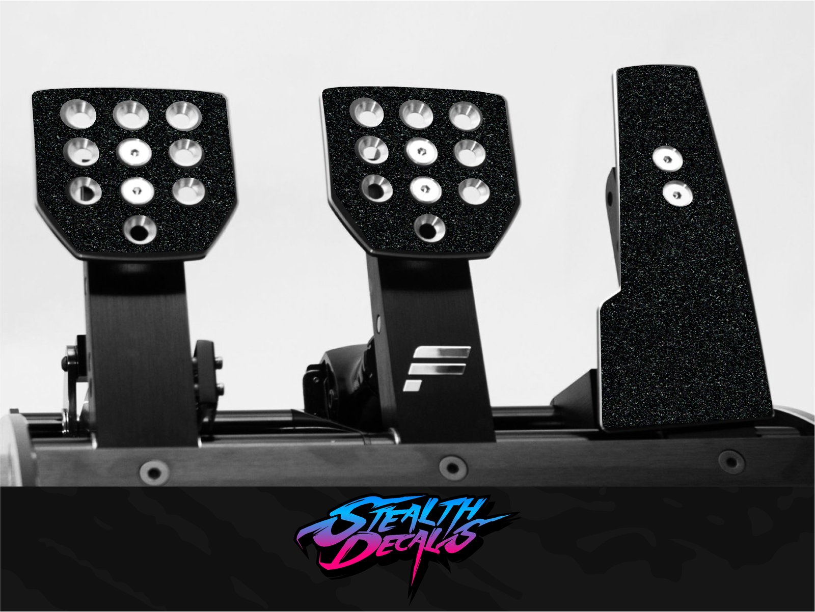 Fanatec V1 V2 V3 Clubsport Pedal Plate Grip Mod Sim Racing