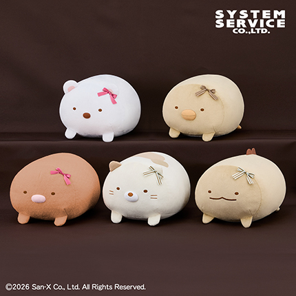 すみっコぐらし チョコレートフェア うつぶせぬいぐるみBIGが登場予定