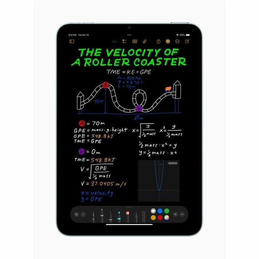 Apple iPad mini Wi-Fi 128GB - Blue (A17 Pro) | Grand & Toy