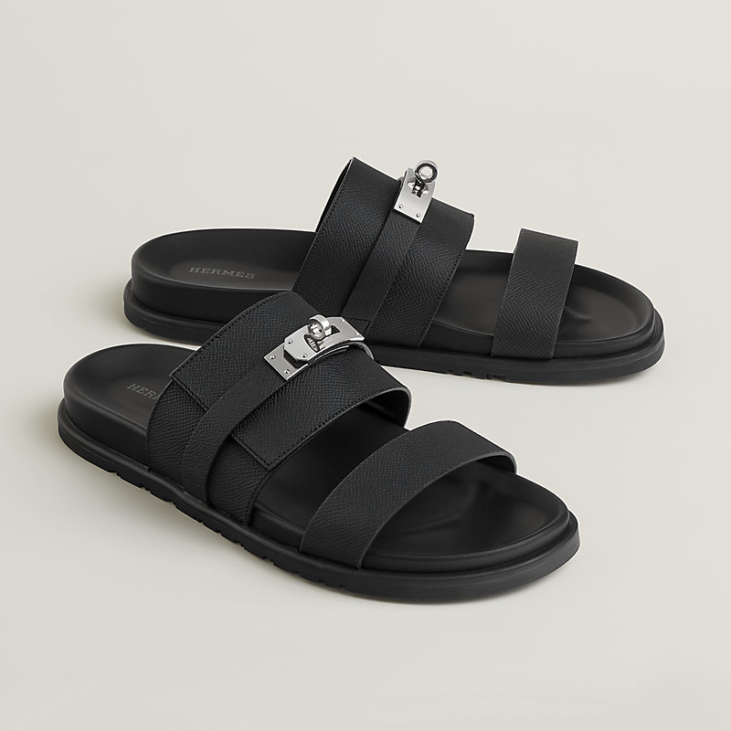 Jackson sandal - Black | Hermès Canada