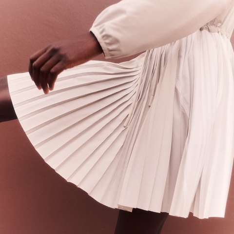 プリーツスカートアノラックドレス EF3250 - ラコステ（LACOSTE）公式