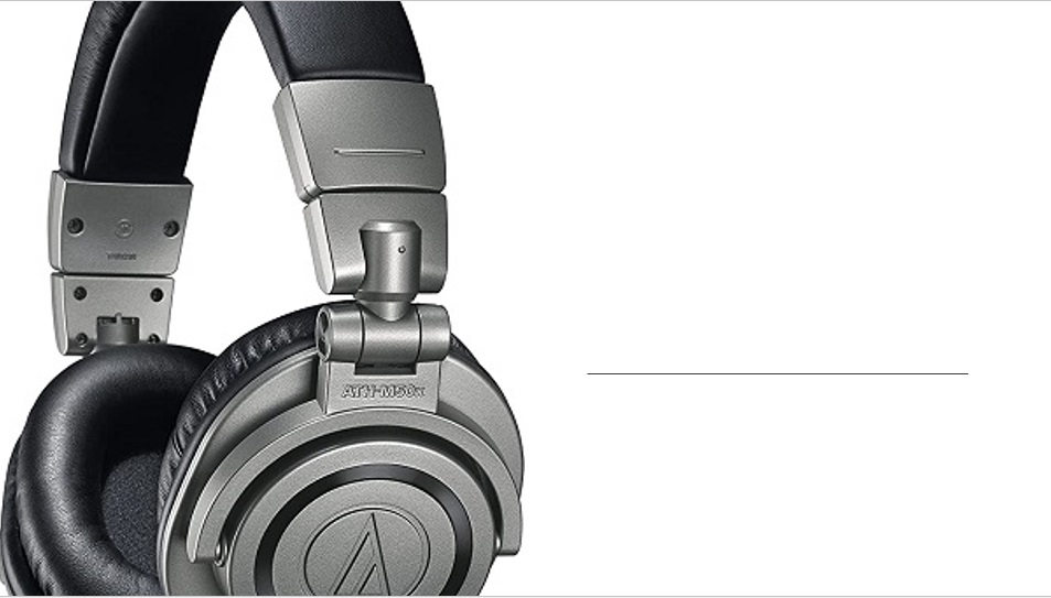 オーディオテクニカのモニターヘッドホンが「ATH-M50xGM」1万円台で