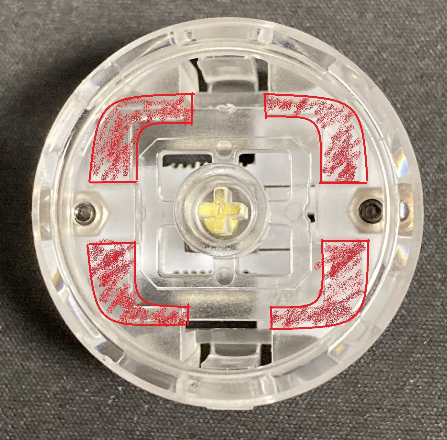 Flash Tap(フラッシュタップ)静音ボタン｜しゃけ