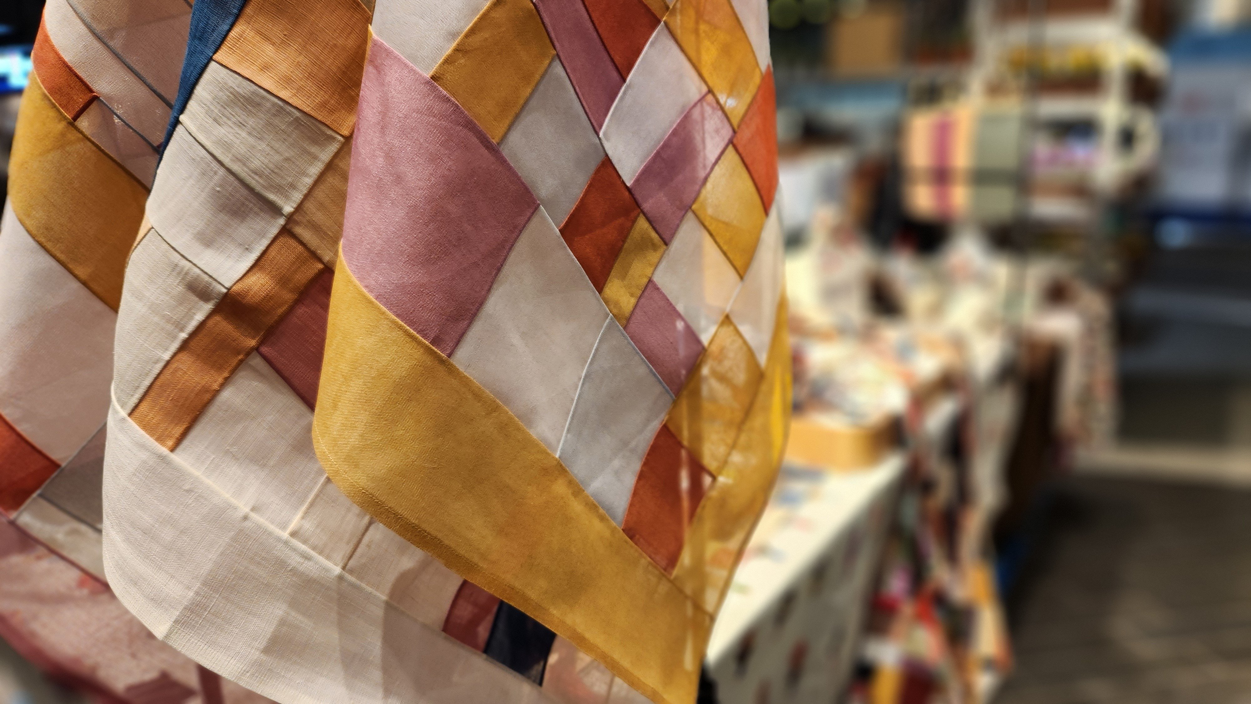 ポジャギ・チョガッポ制作キット新商品入荷！～薄絹のポジャギ36cm