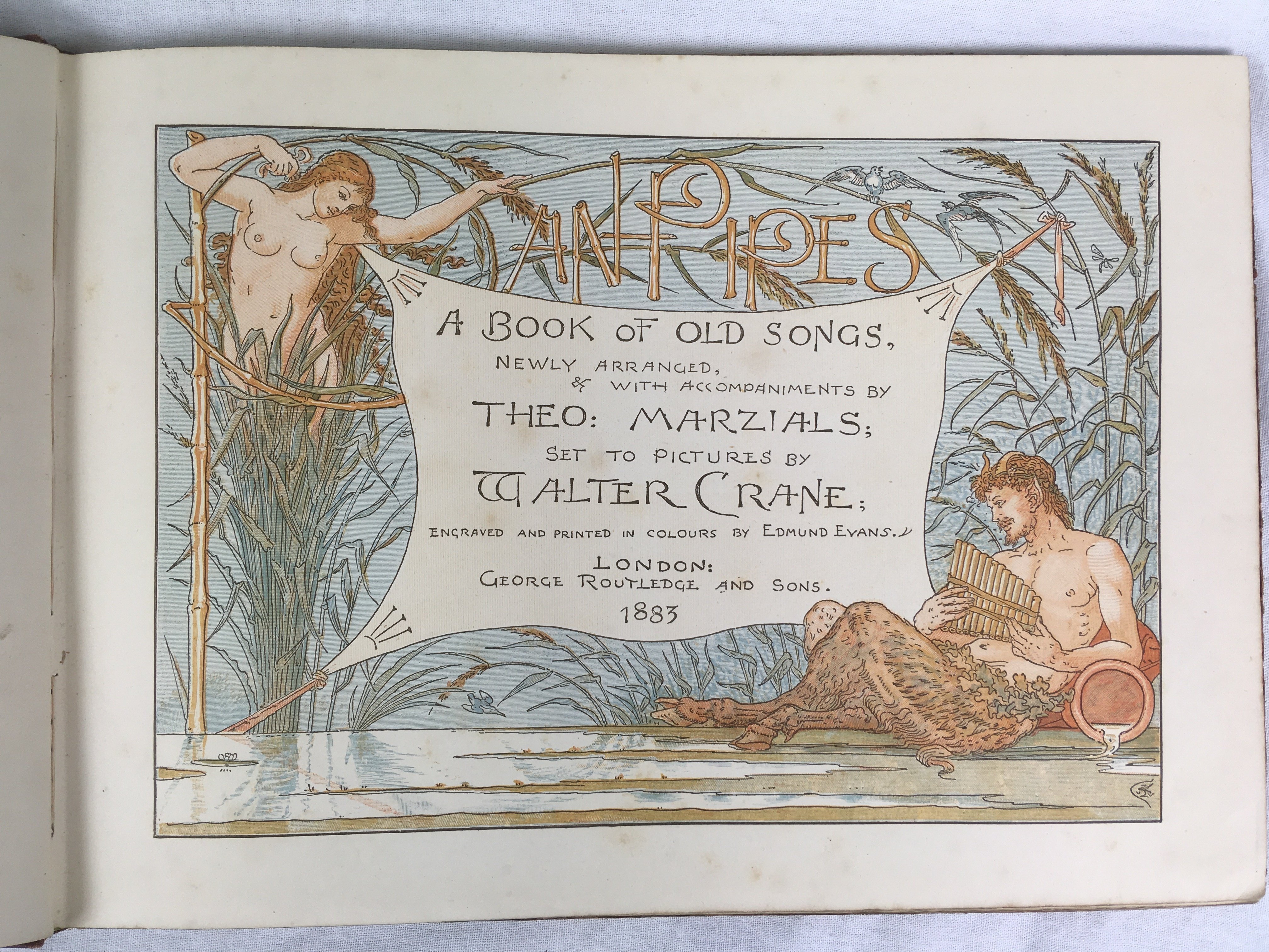 絵本と音楽を組み合わせたウォルター・クレインの総合芸術作品｜極東書店