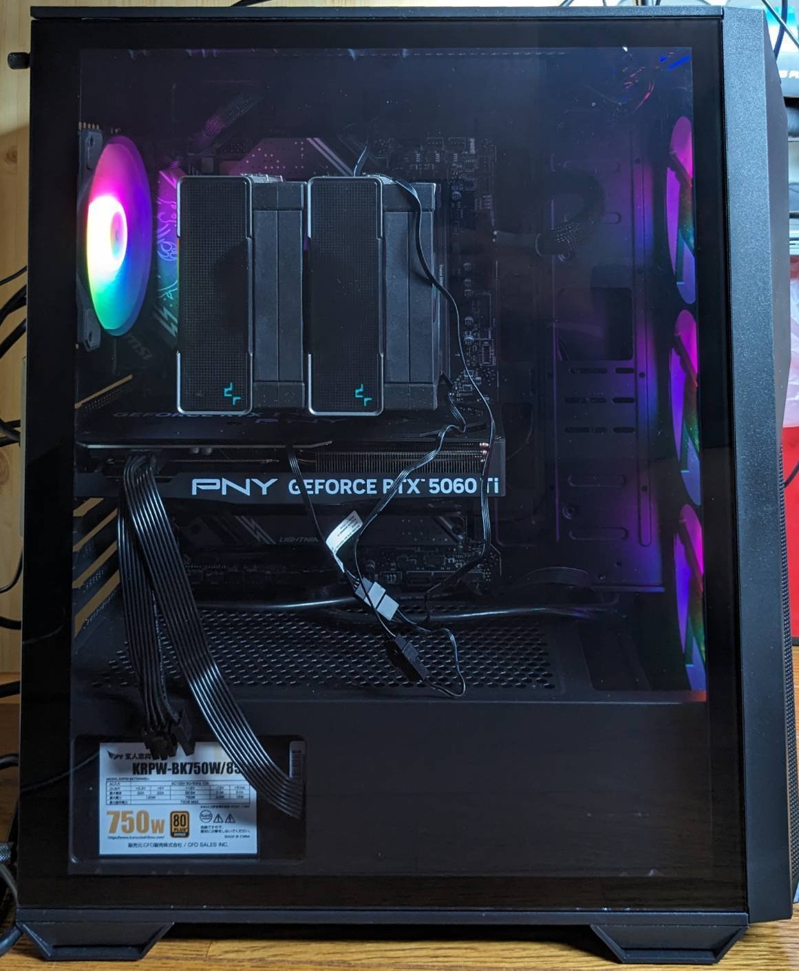 20万越え】i7-14700K＋RTX5060Tiで初めて自作PC組んでみた！！｜ルサマ