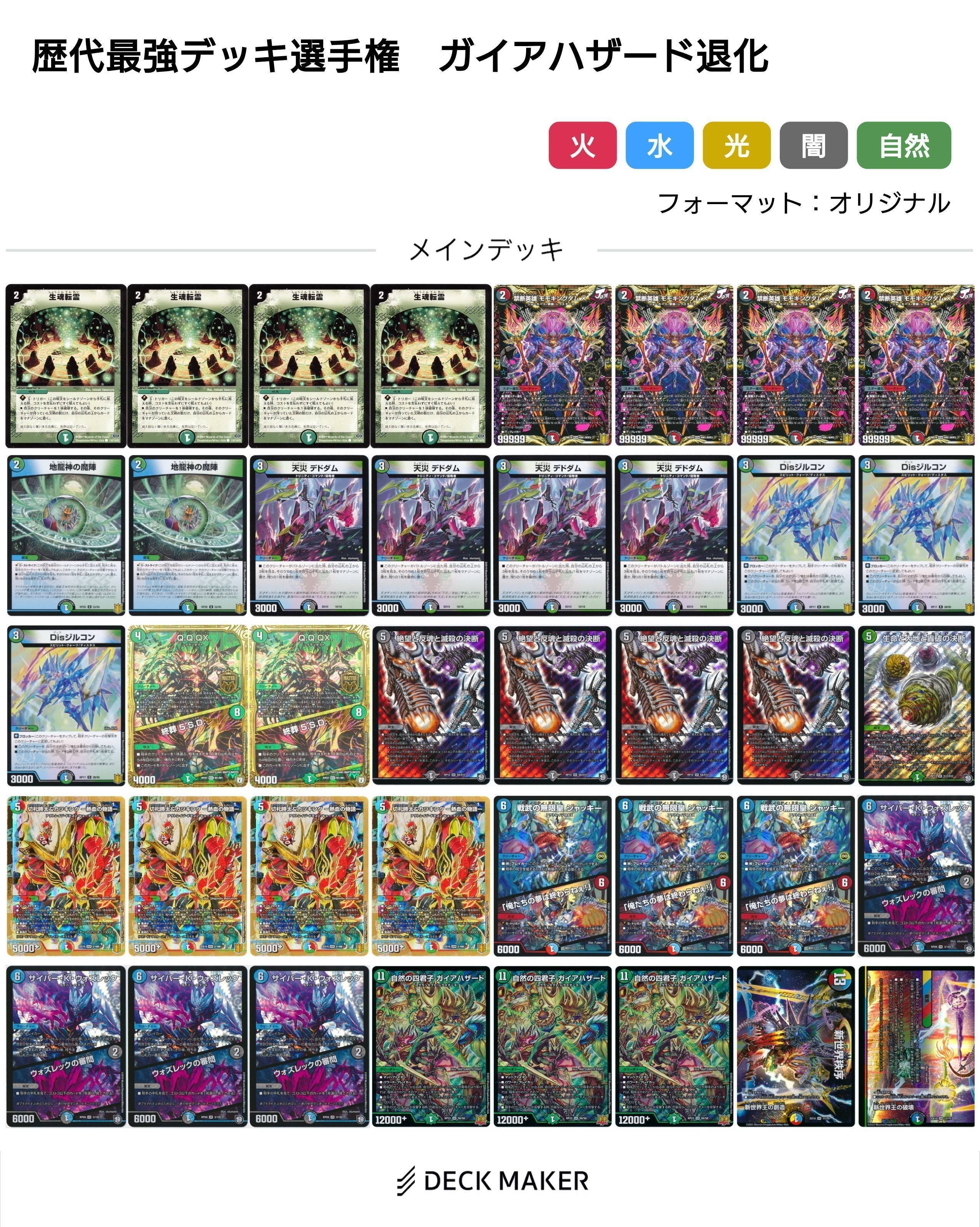 モモキングダム退化【デュエマ歴代最強デッキ㉓】｜れもん