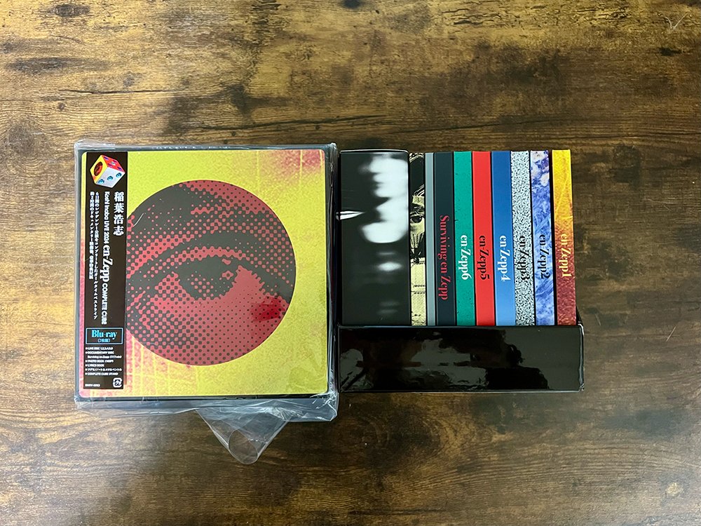 タダモノノート】稲葉浩志LIVE 2024 en-Zepp COMPLETE CUBEが届いて