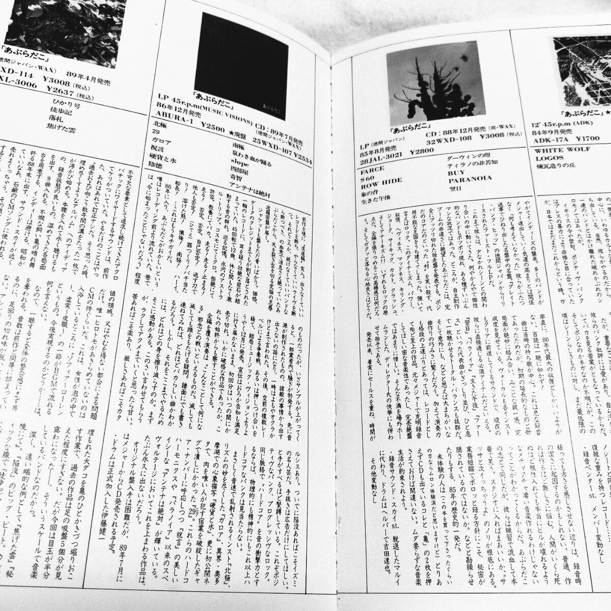 あぶらだこ 表紙画:花輪和一 伝説の『フールズメイト増刊 あぶらだこ