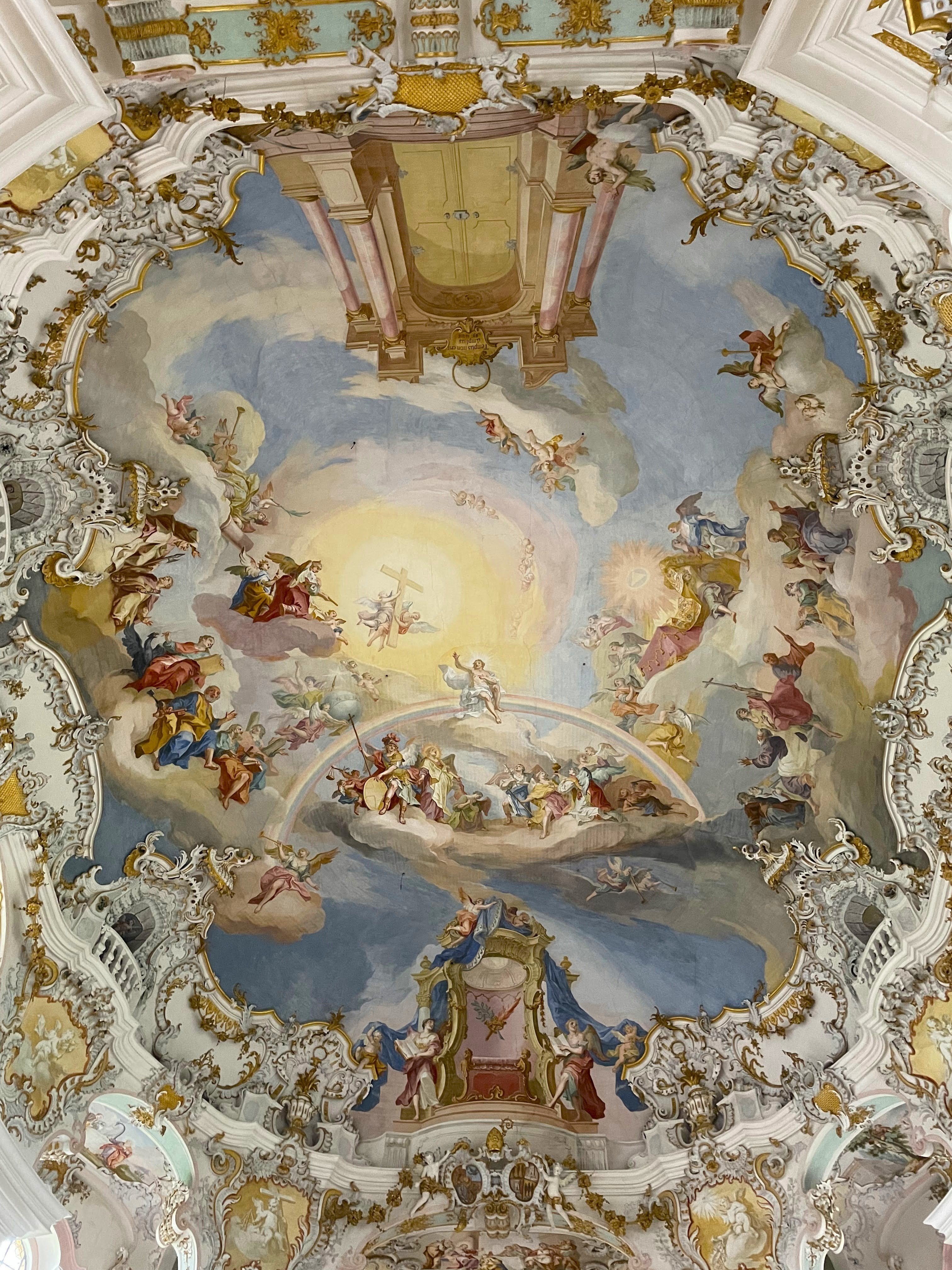 ドイツ最南端の美しき世界遺産、ロココの秘宝・ヴィース教会へ｜桜