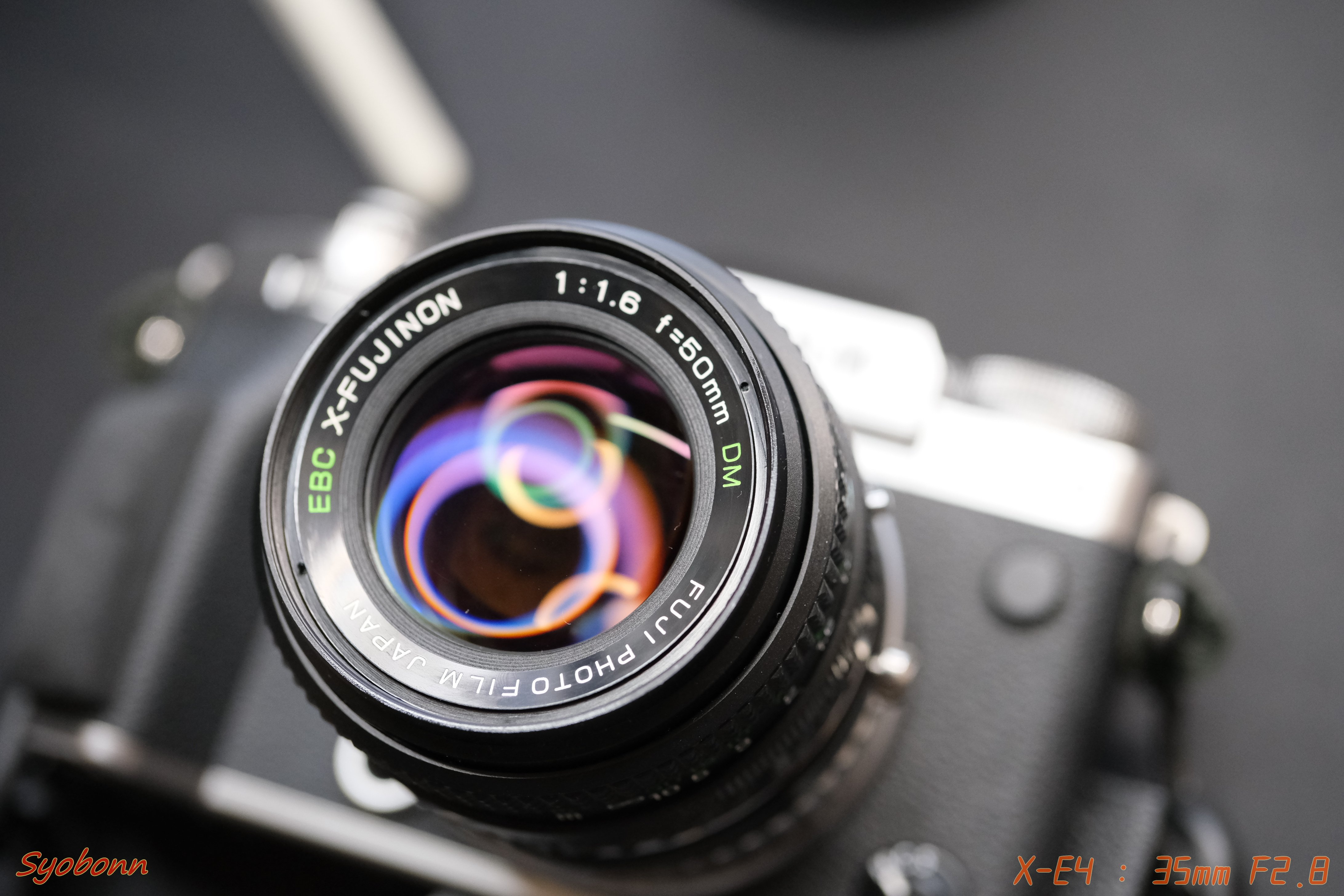 もう一つのXマウント オールドフジノン X-Fujinon 50mmF1.6DM｜(´・ω・｀)