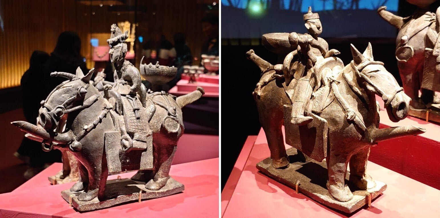 韓国】新羅騎馬人物形土器｜毛人(EMISHI)