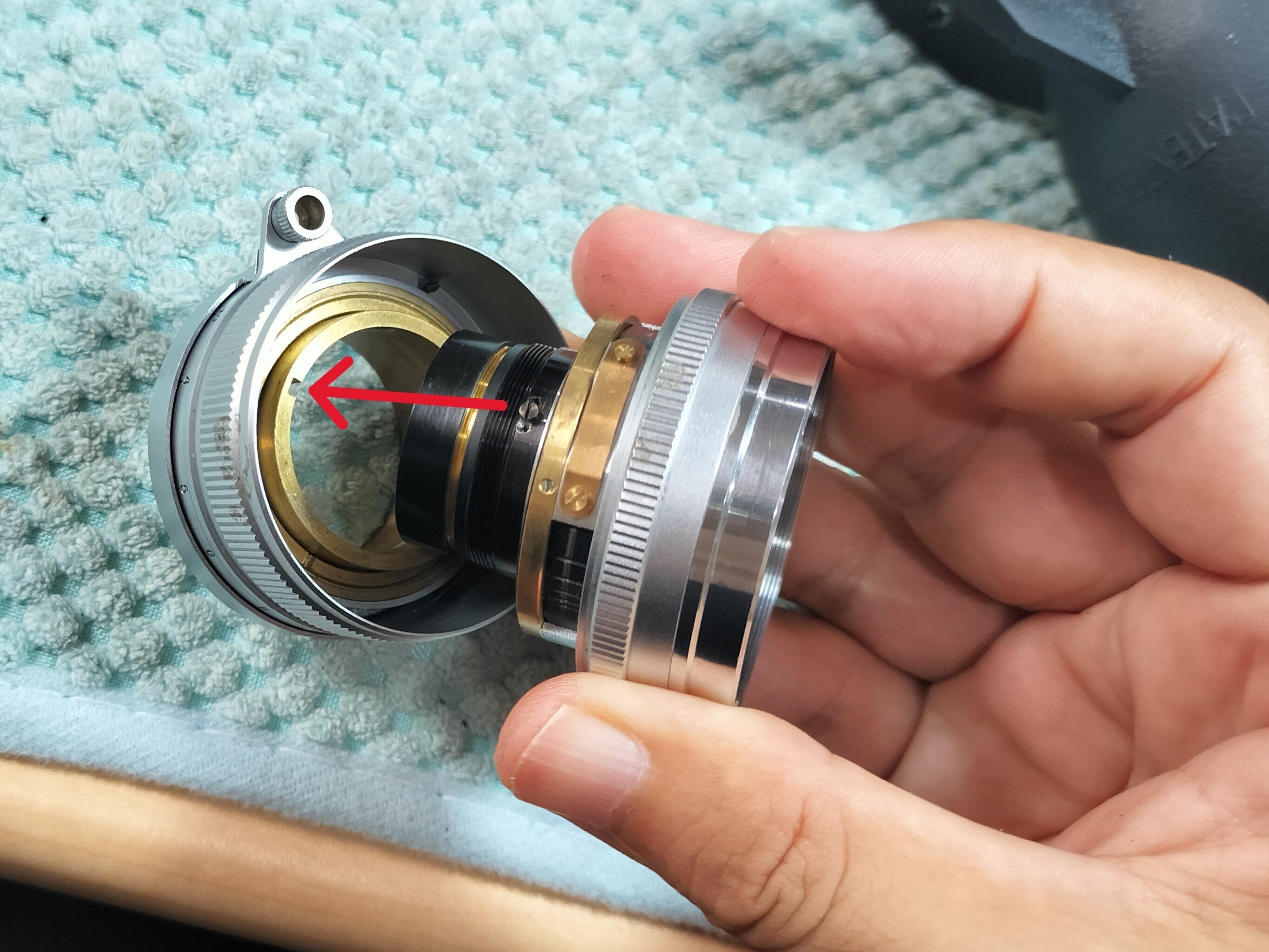 Konishiroku Hexanon 50mm F/1.9 L39の分解｜フィルムカメラ修理の