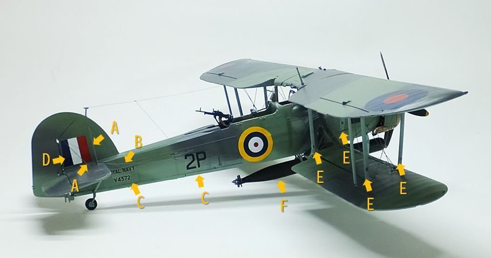 Fairey Swordfish Mk.I Tamiya 1/48 #3｜タイムクラフト造船所