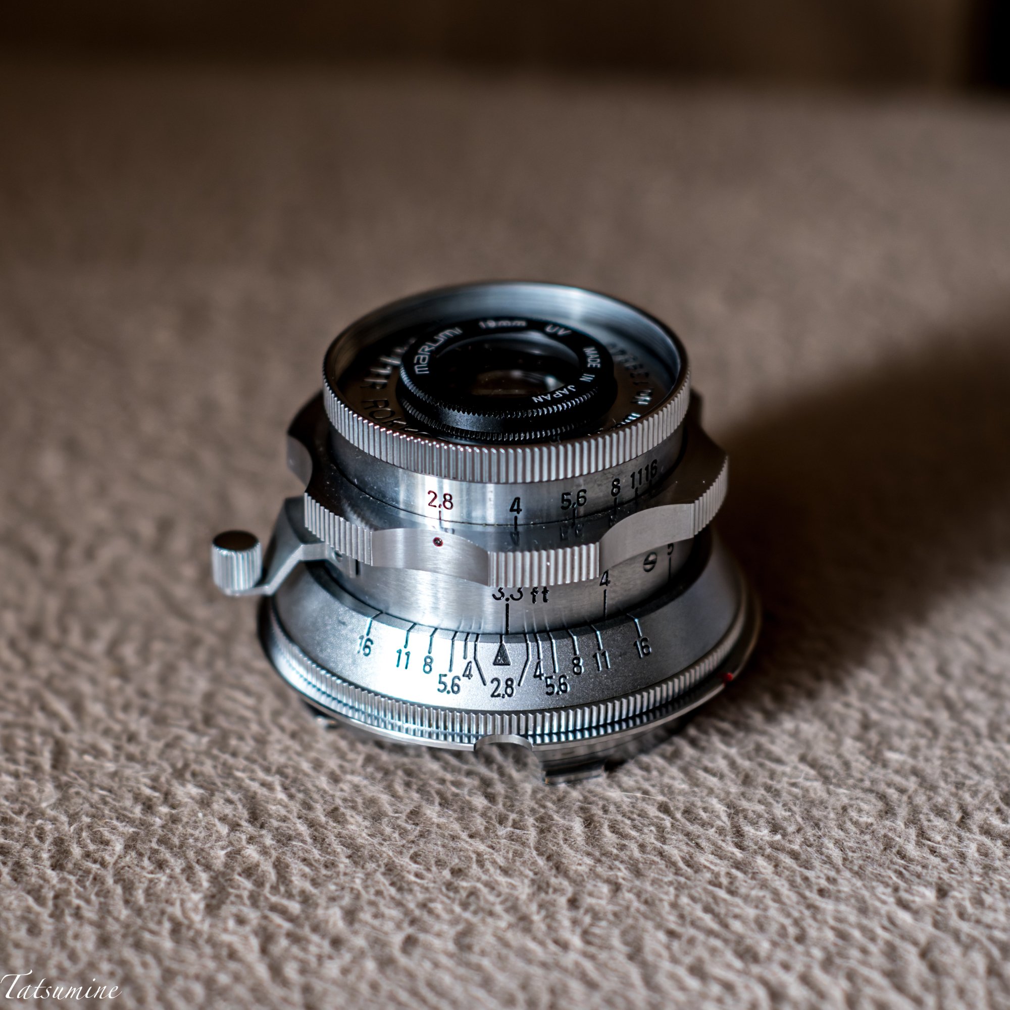 梅鉢という異名のSUPER ROKKOR 45mm F2.8｜tatsumine