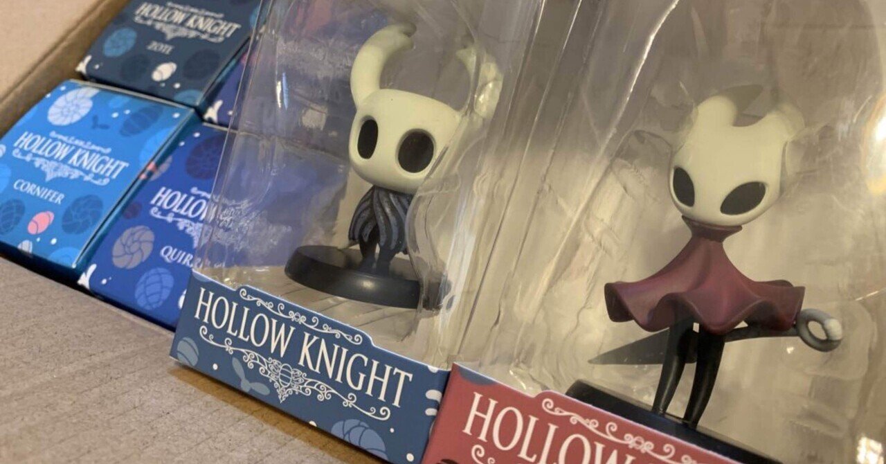 ホロウナイトのフィギュアを買った話｜ひふみのひとり言