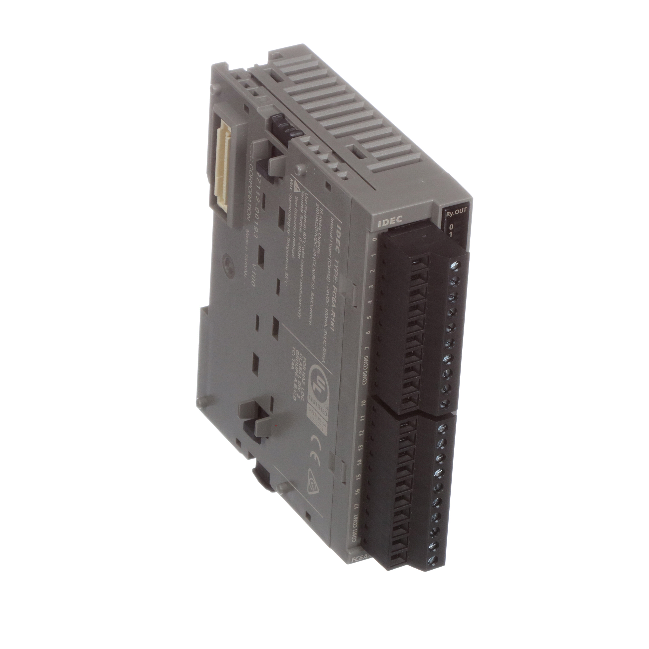 IDEC Corporation FC6A-R161 Relay Output Module for PLC, 24 VDC