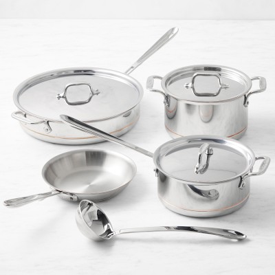 All-Clad Copper Core 7-Piece Cookware Set | Williams Sonoma
