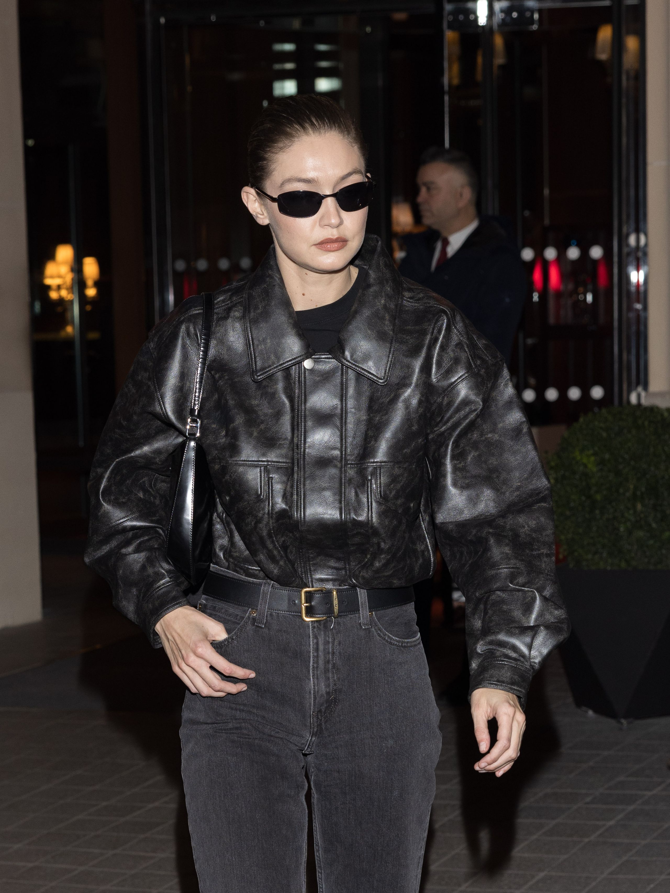 Gigi Hadid's Pre-Show Model Style Is Greased Lightning | Vogue