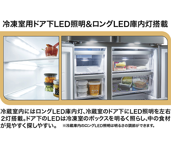 AQR-TZA51P | 容積512L | TZ series（TZシリーズ） | 冷蔵庫 | アクア