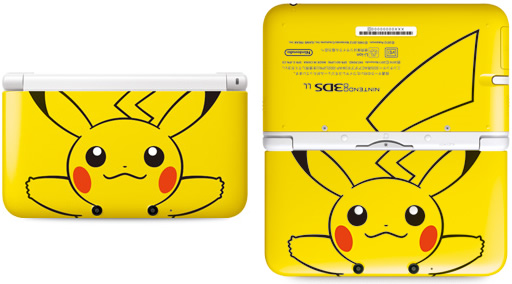 ニンテンドー3DS LLに初の限定モデル「ピカチュウイエロー」が登場
