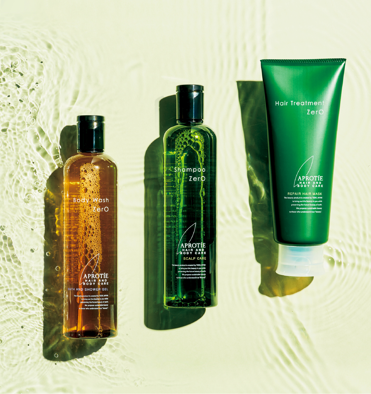 APROTIE Hair & Body care Zero SERIES