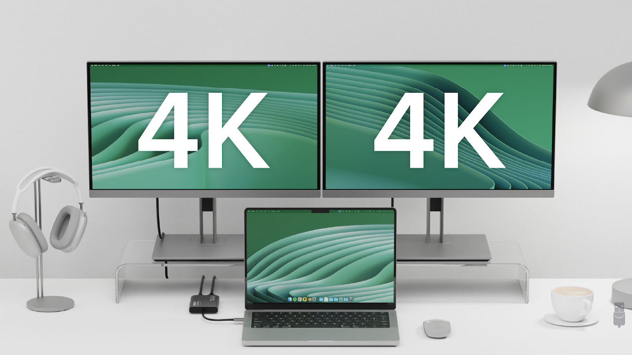 Plugable、DisplayLinkチップを採用しApple M1~M3チップ搭載のMacでも