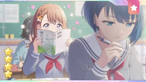 プロセカ】[気になっちゃう背中]花里みのりのカードイラストと衣装