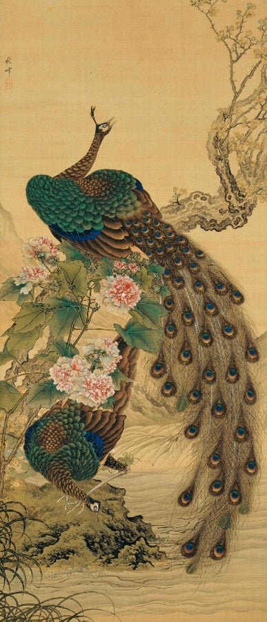レビュー】華麗なクジャク、繊細な花――千葉市美術館で「岡本秋暉 百花