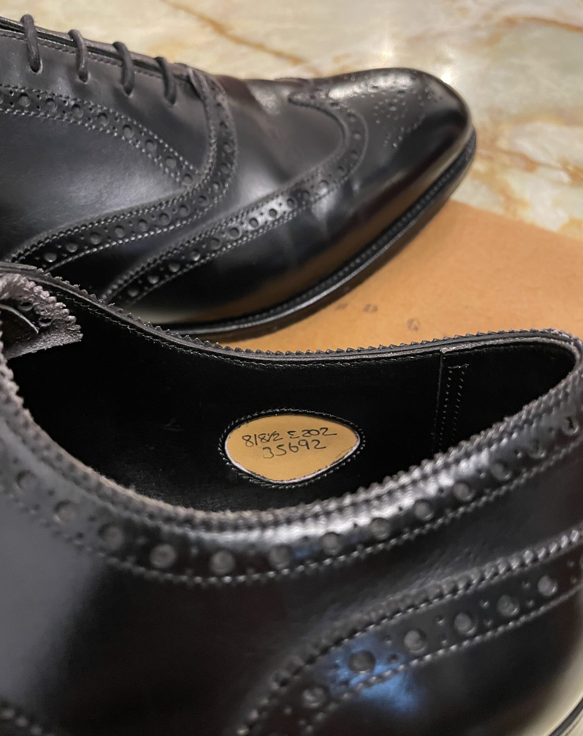 EDWARD GREEN エドワードグリーン】名作フルブローグ内羽根シューズ靴