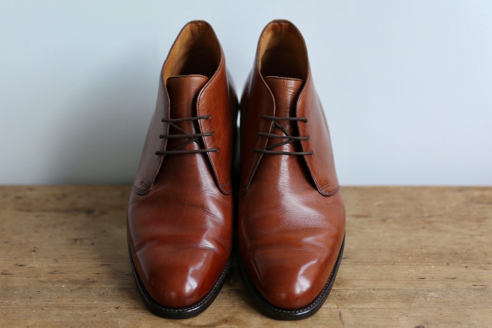 エドワードグリーン EDWARD GREEN】旧工場製 BANBURY チャッカブーツ