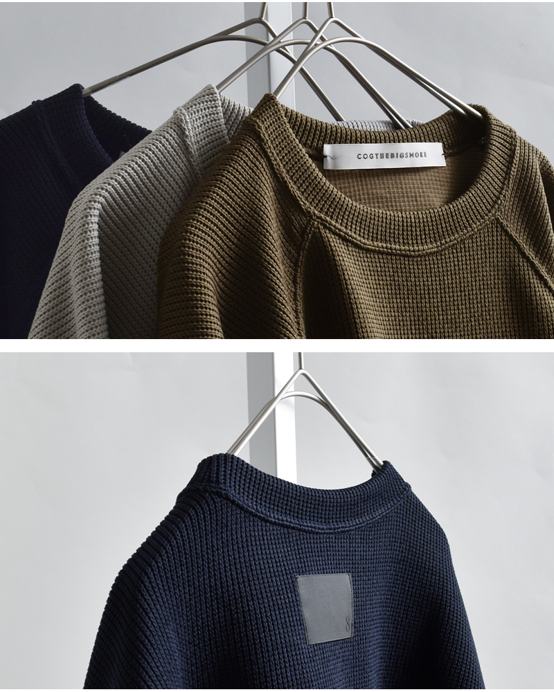 COGTHEBIGSMOKE コグザビッグスモーク ハイローゲージ ニットライク