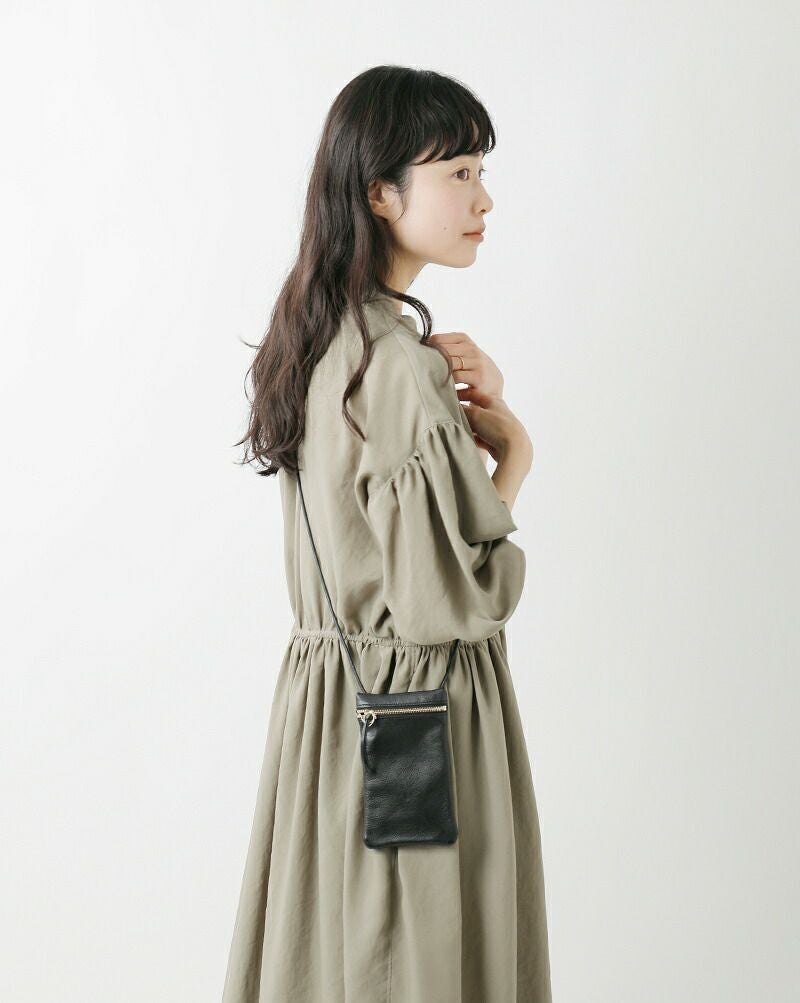 MARINE DAY マリンデイ ゴートスキン レザー ショルダーバッグ “JOY