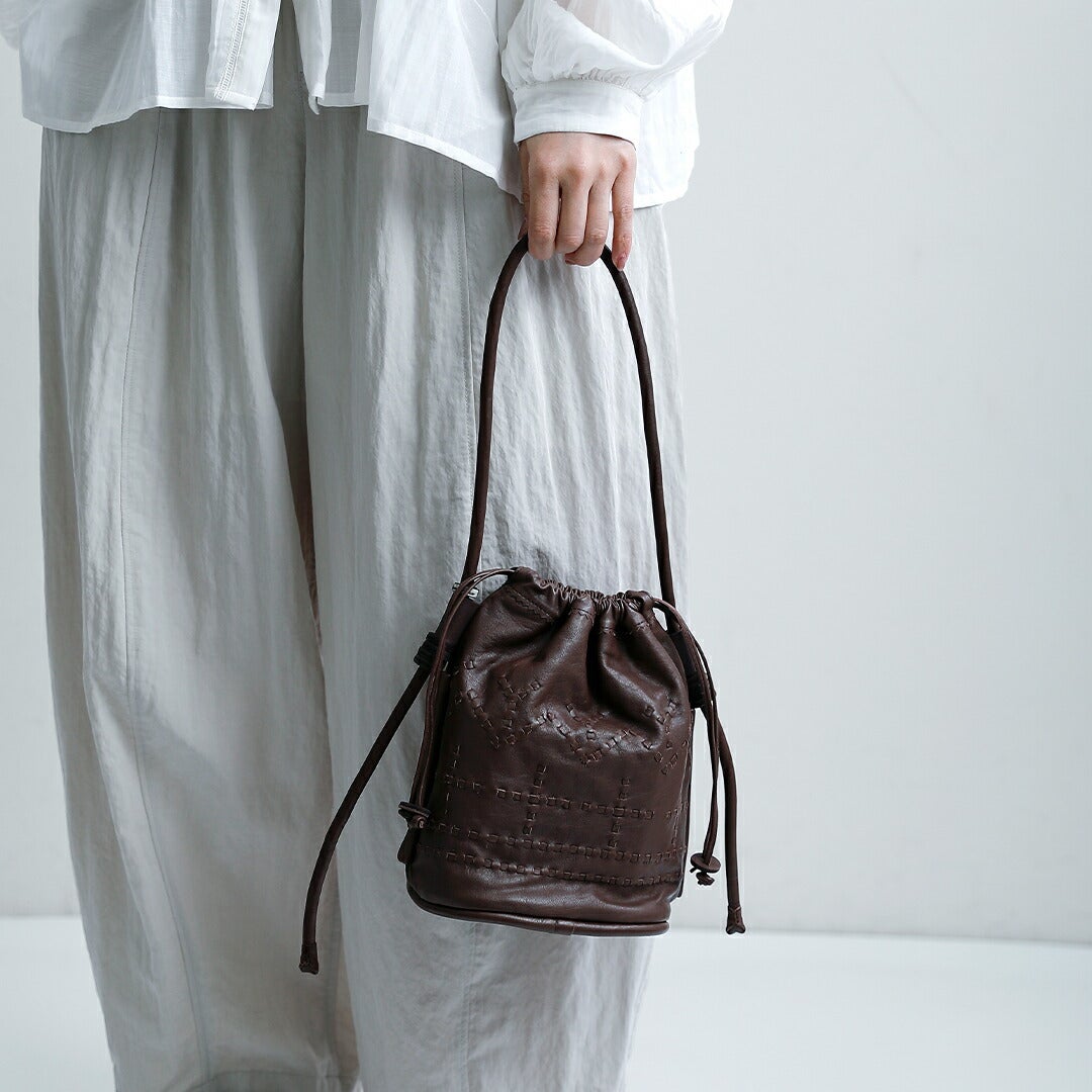 CHRISTIAN PEAU クリスチャンポー カウレザー ショルダー ステッチ